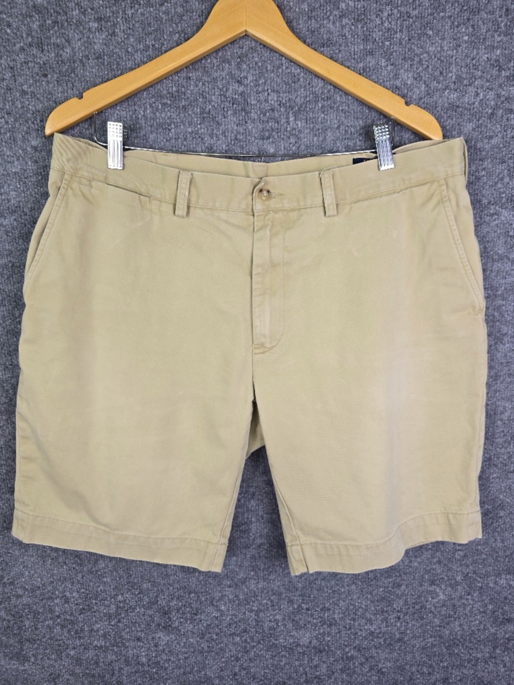 Polo Ralph Lauren Classic Fit Chino Shorts 9” Inseam Khaki Tan Men's Size 36
